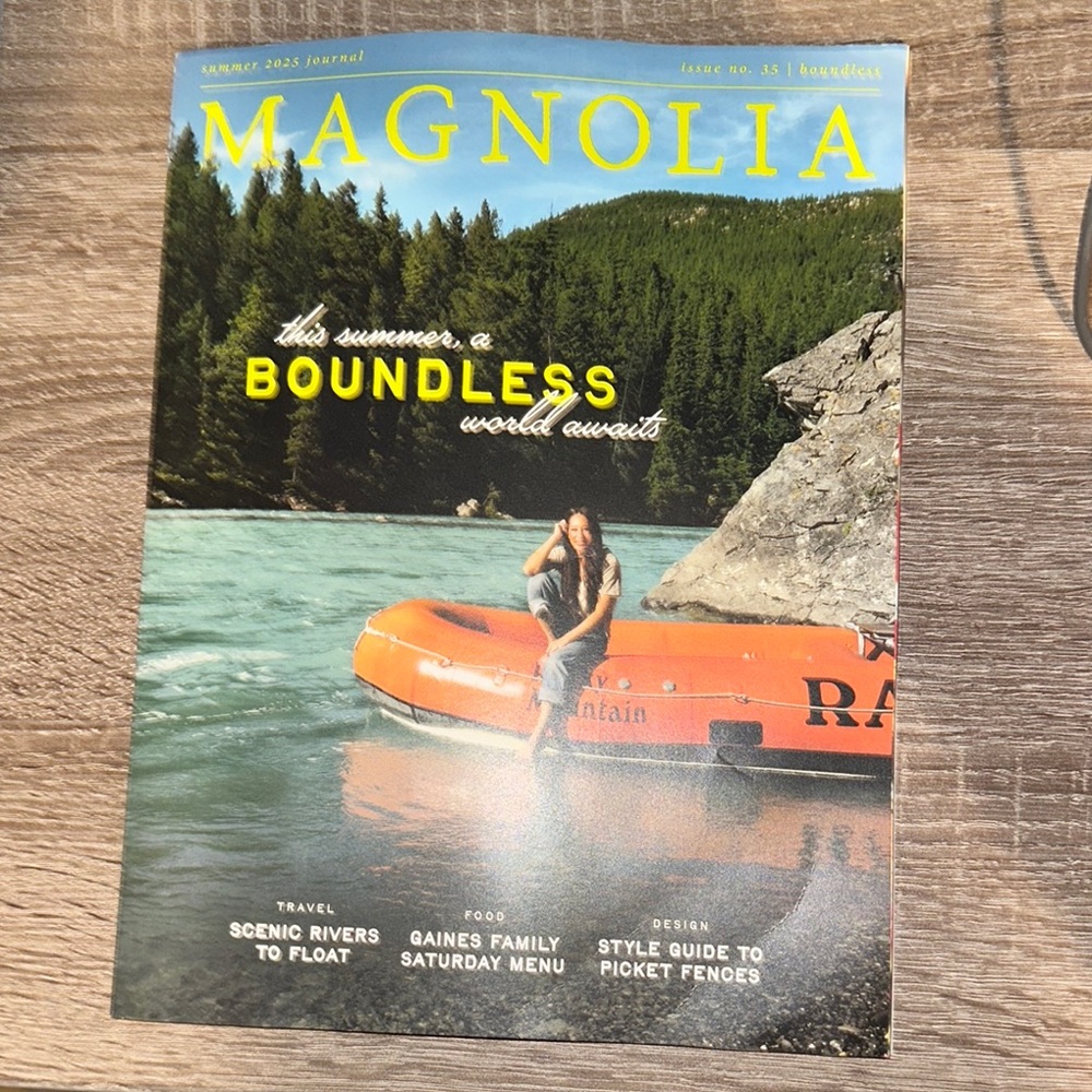 Magnolia Journal 2025  Magazine Issue 35 / boundless